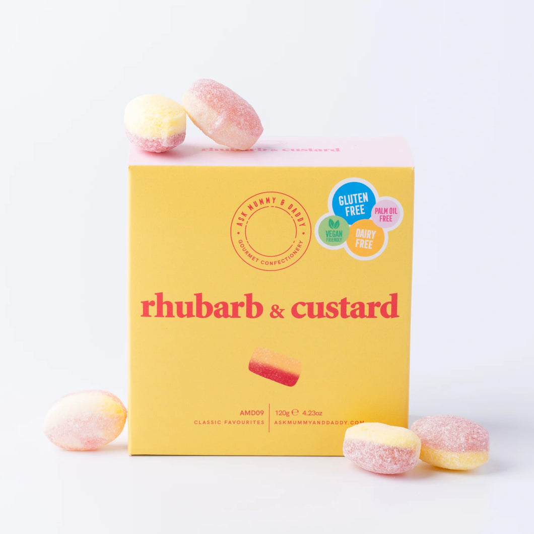 Rhubarb and custard giftbox