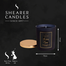 Load image into Gallery viewer, Shearer jar candle with lid - amber noir
