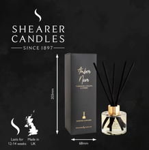 Load image into Gallery viewer, Shearer reed diffuser - amber noir
