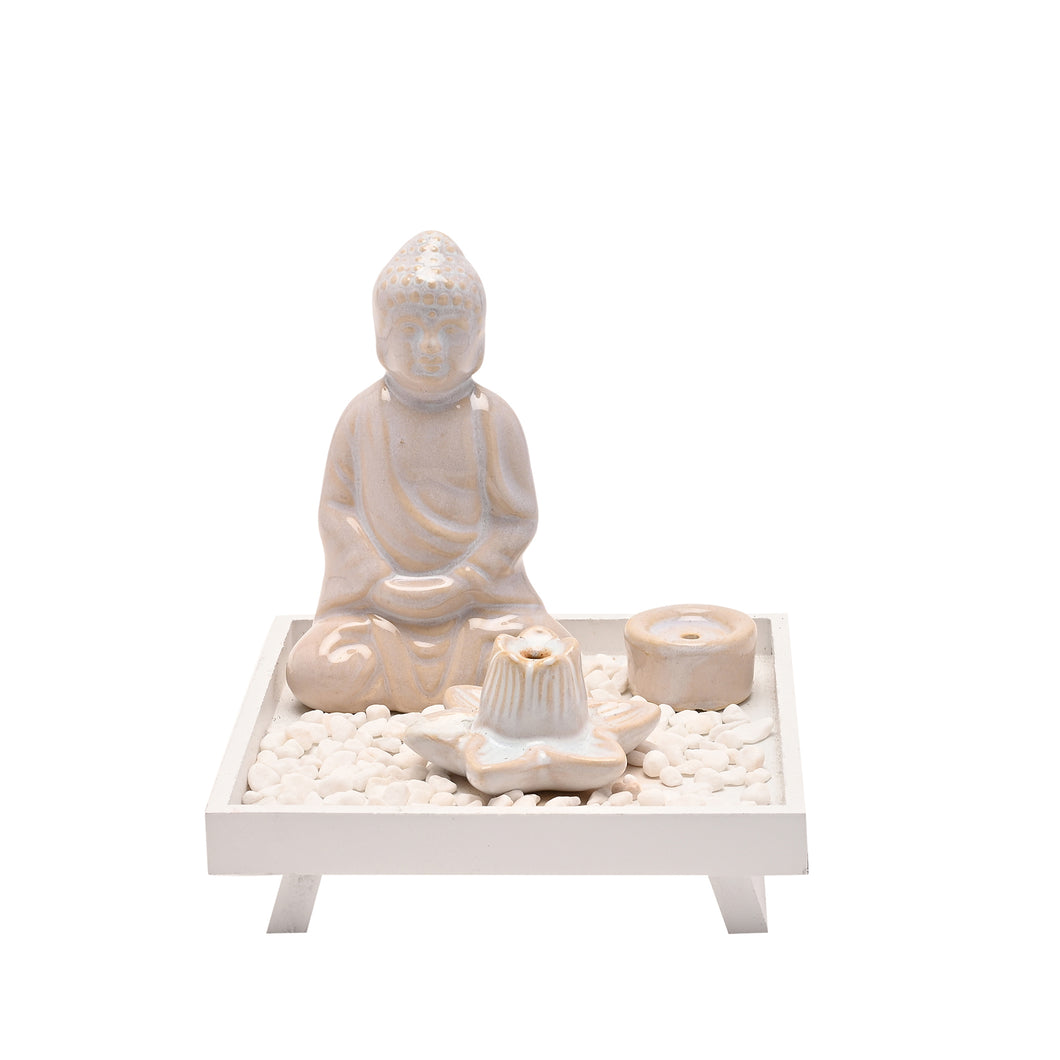 Serenity incense burner set