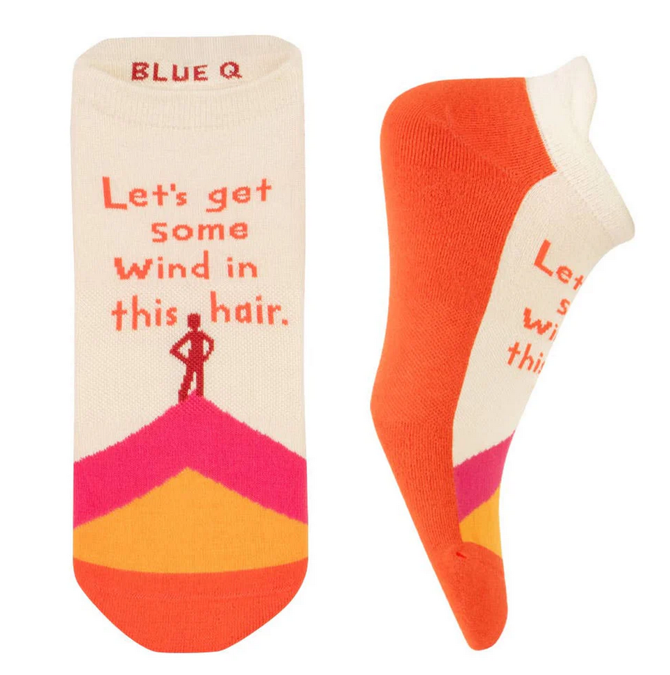Socks - wind in hair
