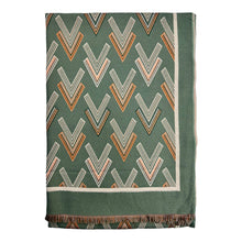 Load image into Gallery viewer, Reversible arrow design scarf
