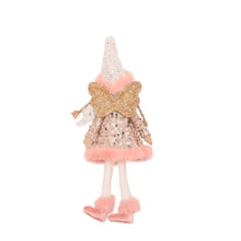 Load image into Gallery viewer, Angel hanging decoration - Celine - fluffy sequin
