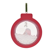 Load image into Gallery viewer, Robin hanging plaque - little Christmas robin
