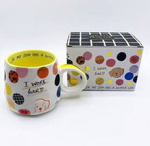 Load image into Gallery viewer, Cup - I work hard so my dog/cat has a better life
