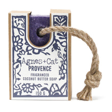 Load image into Gallery viewer, Soap On A Rope - Provence by Agnes &amp; Cat
