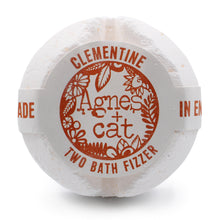 Load image into Gallery viewer, Bath Fizzer- Clementine by Agnes &amp; Cat
