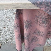 Load image into Gallery viewer, Dandelion Scarf- Dusty Pink and Grey
