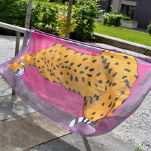 Load image into Gallery viewer, Cheetah Scarf Fuchsia
