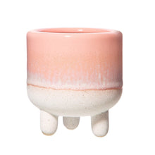 Load image into Gallery viewer, Mojave Glaze Pink Mini Planter- Sass &amp; Belle
