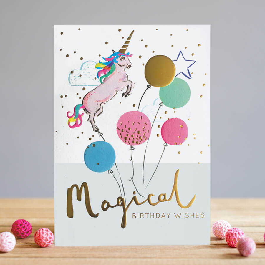 Louise Tiler Greetings Card - Magical Birthday Wishes