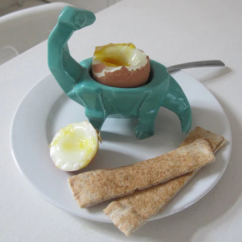 Origami Turquoise Dinosaur Egg Cup by House Of Disaster