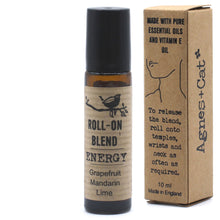 Load image into Gallery viewer, Roll on Essential Oils Blends 10ml ENERGY by Agnes &amp; Cat
